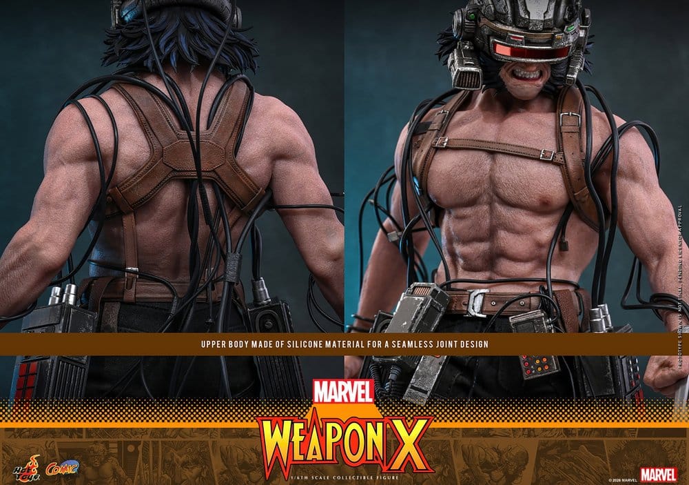 Marvel Comic Masterpiece Action Figure 1/6 Weapon X 31 cm