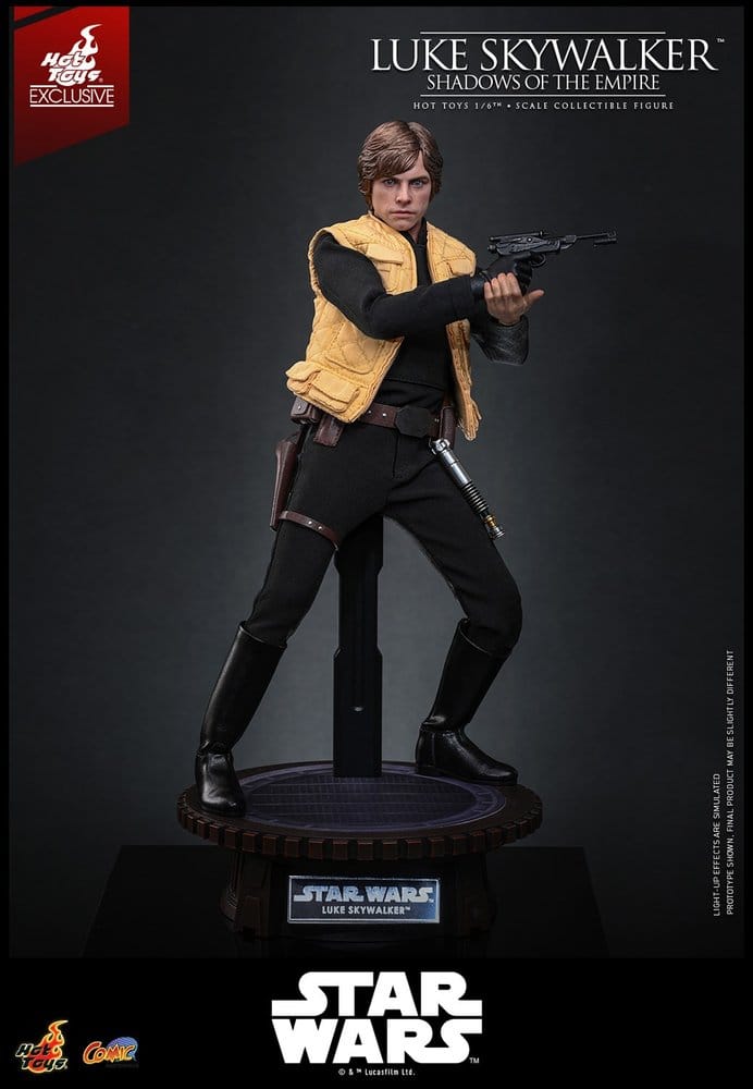 Star Wars Comic Masterpiece Action Figure 1/6 Luke Skywalker (Shadows Of The Empire) (Hot Toys Exclusive) 28 cm