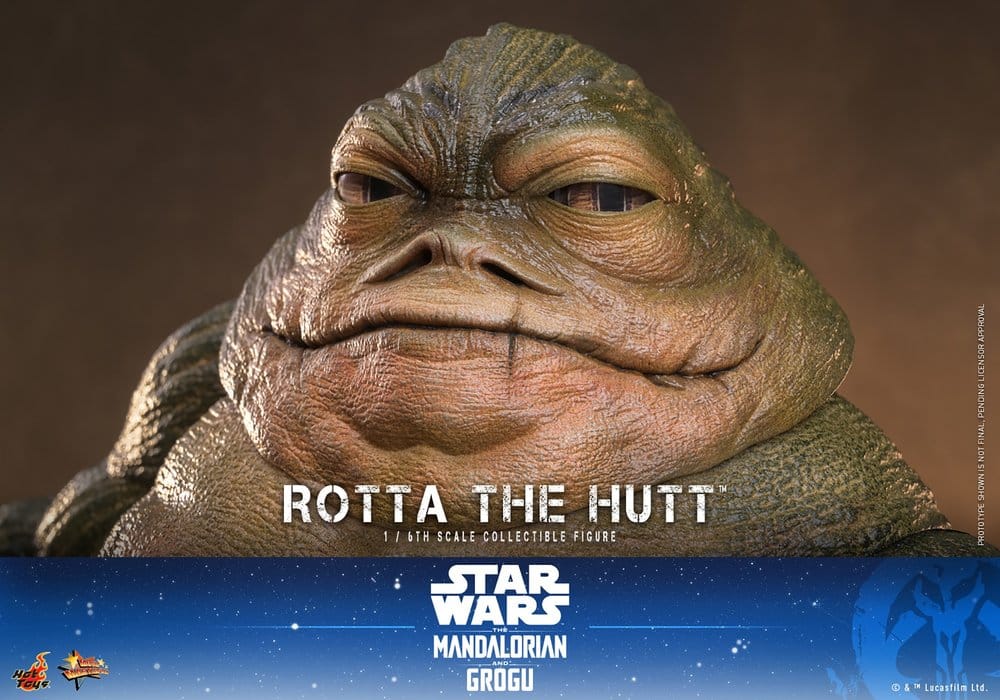 Star Wars Movie Masterpiece Action Figure 1/6 Rotta The Hutt 32 cm