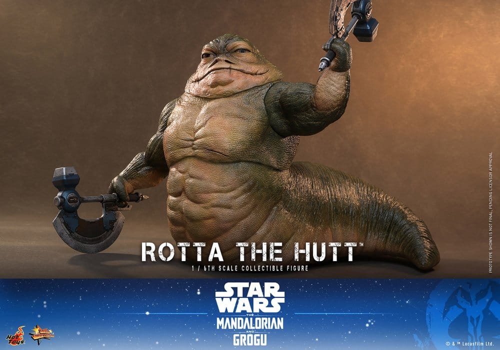 Star Wars Movie Masterpiece Action Figure 1/6 Rotta The Hutt 32 cm