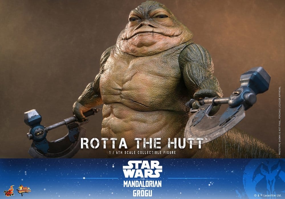 Star Wars Movie Masterpiece Action Figure 1/6 Rotta The Hutt 32 cm
