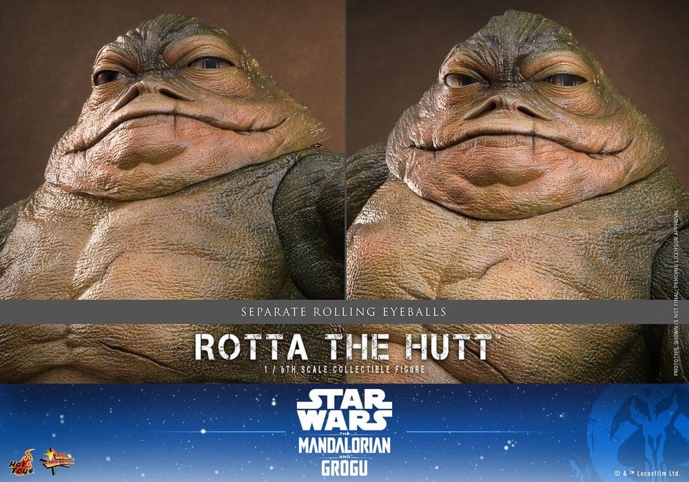 Star Wars Movie Masterpiece Action Figure 1/6 Rotta The Hutt 32 cm