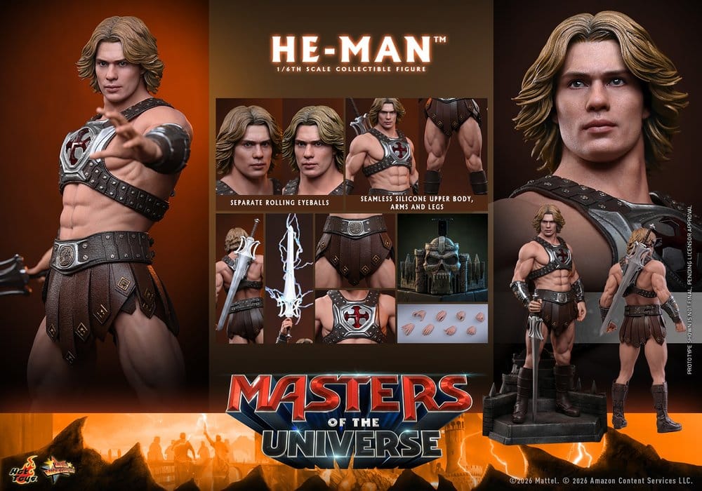Masters of the Universe Movie Masterpiece Action Figure 1/6 He-Man 31 cm