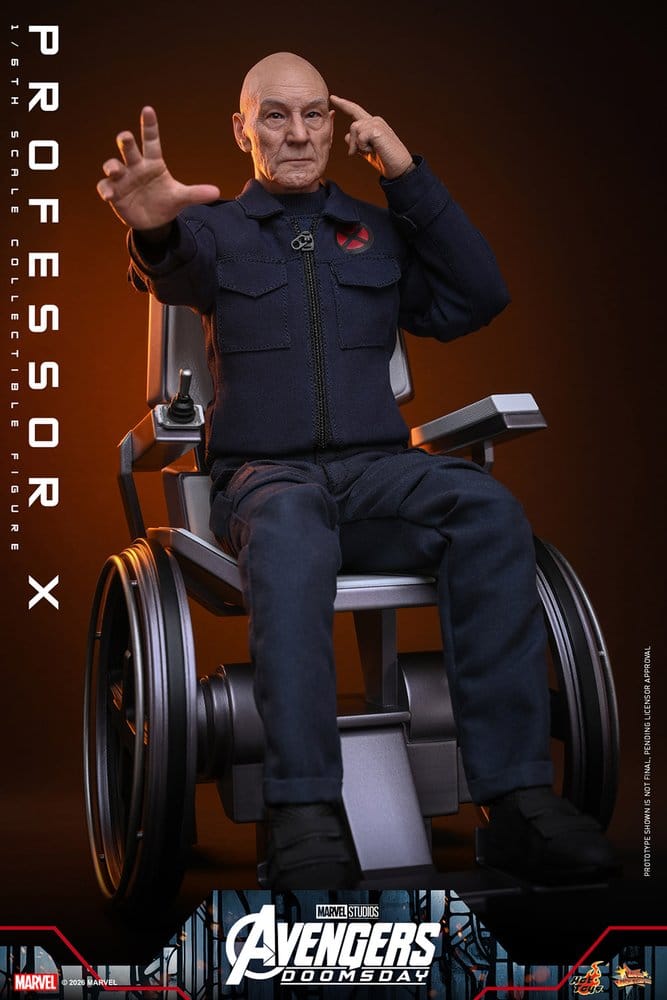 Marvel X-Men Action Figure 1/6 Professor X 25 cm