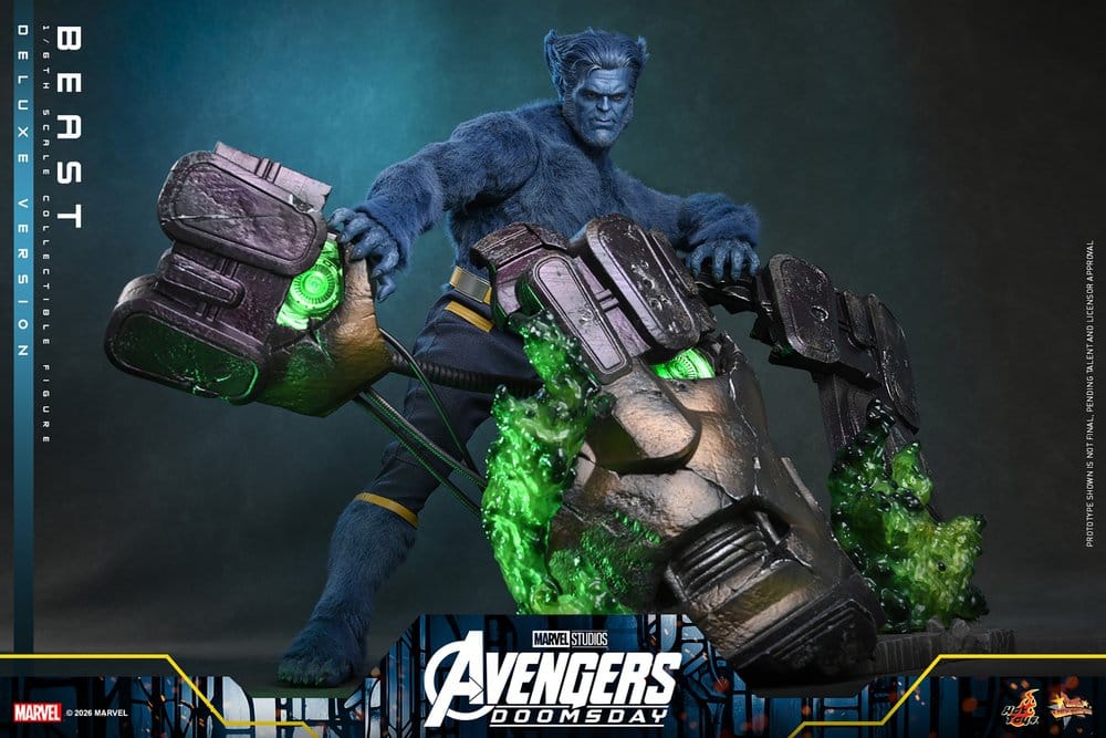 Marvel X-Men Movie Masterpiece Action Figure 1/6 Beast (Deluxe Version) 33 cm