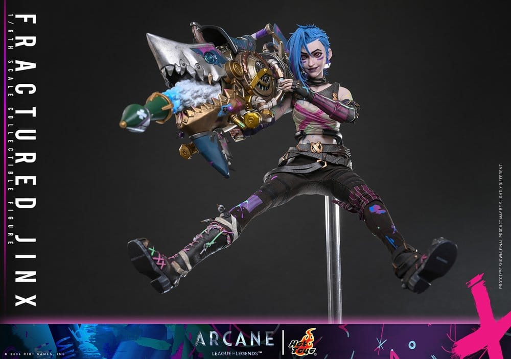 Arcane Action Figure 1/6 Fractured Jinx 28 cm