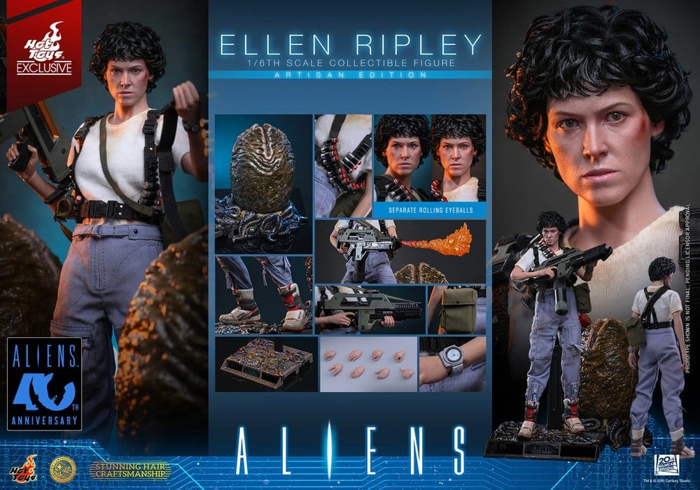 Alien Movie Masterpiece Action Figure 1/6 Ellen Ripley (Artisan Edition) heo exclusive 30 cm
