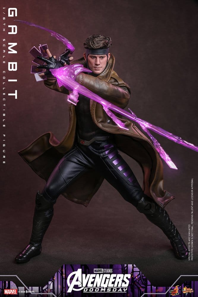Avengers: Doomsday Movie Masterpiece Action Figure 1/6 Gambit 31 cm