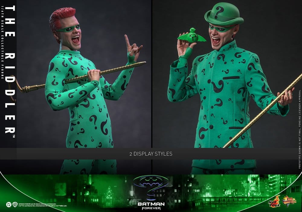 DC Comics Batman Forever Movie Masterpiece Action Figure 1/6 Riddler 31 cm