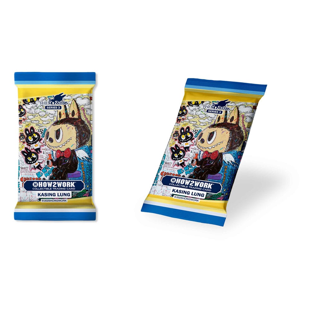 How2work Labubu Collectible Chrome Trading Cards The Monsters Series 3 (10)