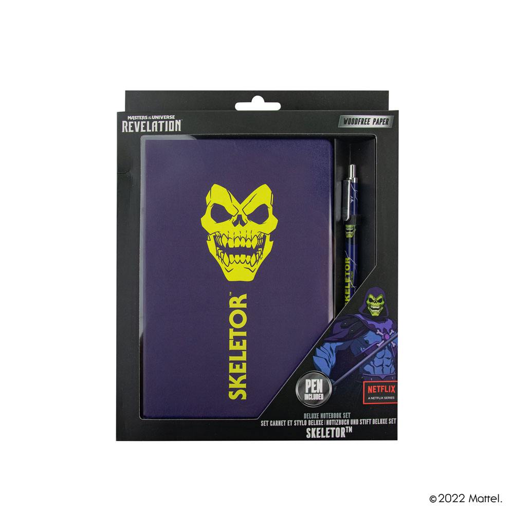 Masters of the Universe - Revelation: Notebook Set (notebook + pen) Skeletor