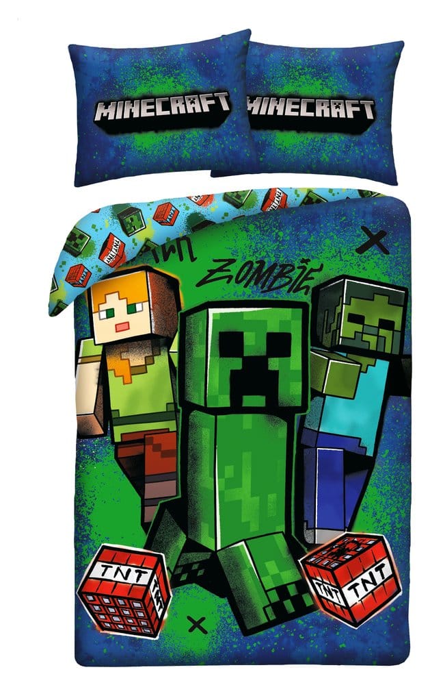 Minecraft Duvet Set Ver. 10 140 x 200 cm / 70 x 90 cm