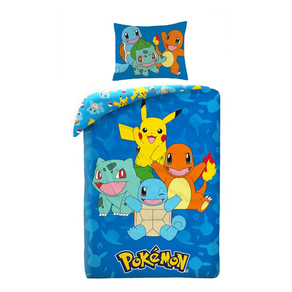 Pokémon Duvet Set Ver. 2 140 x 200 cm / 70 x 90 cm