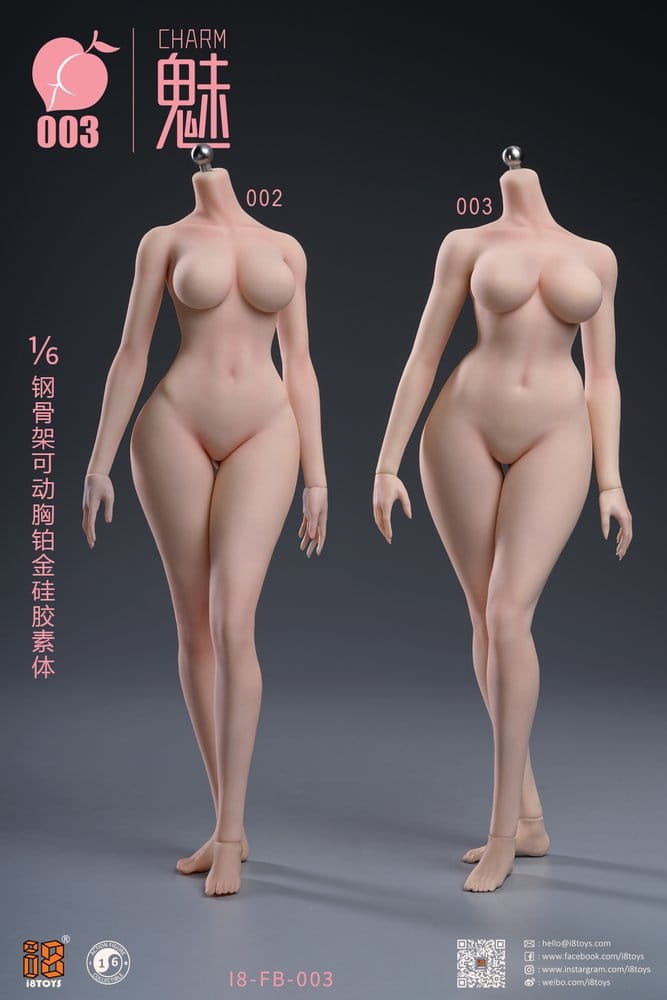 Original Character Silicone Body 1/6 "Charm" Steel-Frame Platinum Non-Articulated Breasts