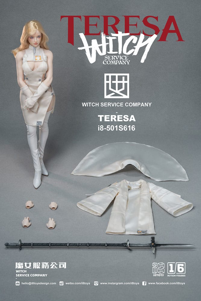Original Character Action Figure 1/6 Witch "Teresa" 30 cm