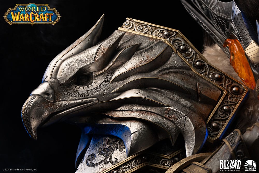 World of Warcraft Life Size Bust 1/1 Varian Wrynn 120 cm