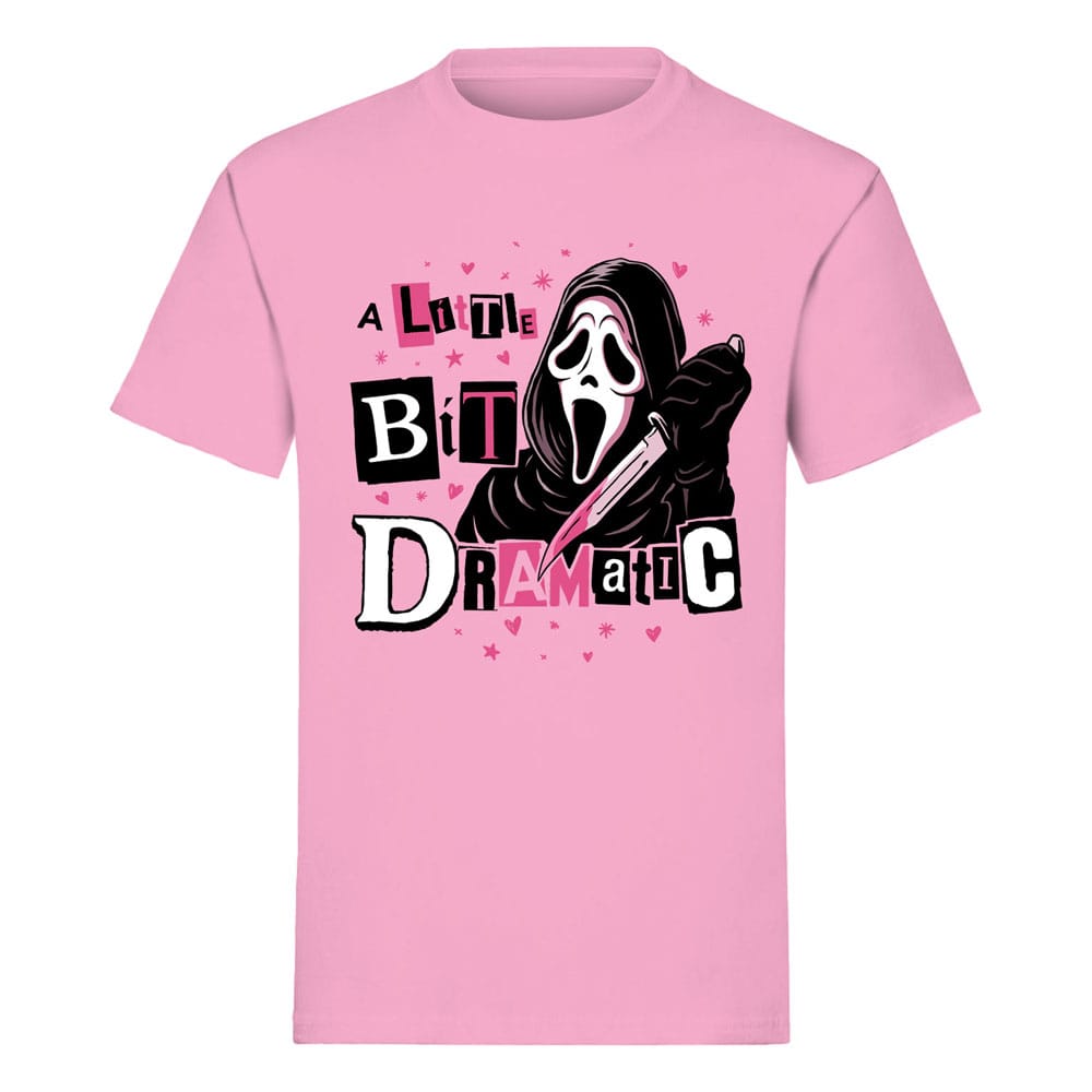 Scream T-Shirt Ghost Face A Little Bit Dramatic Size XL