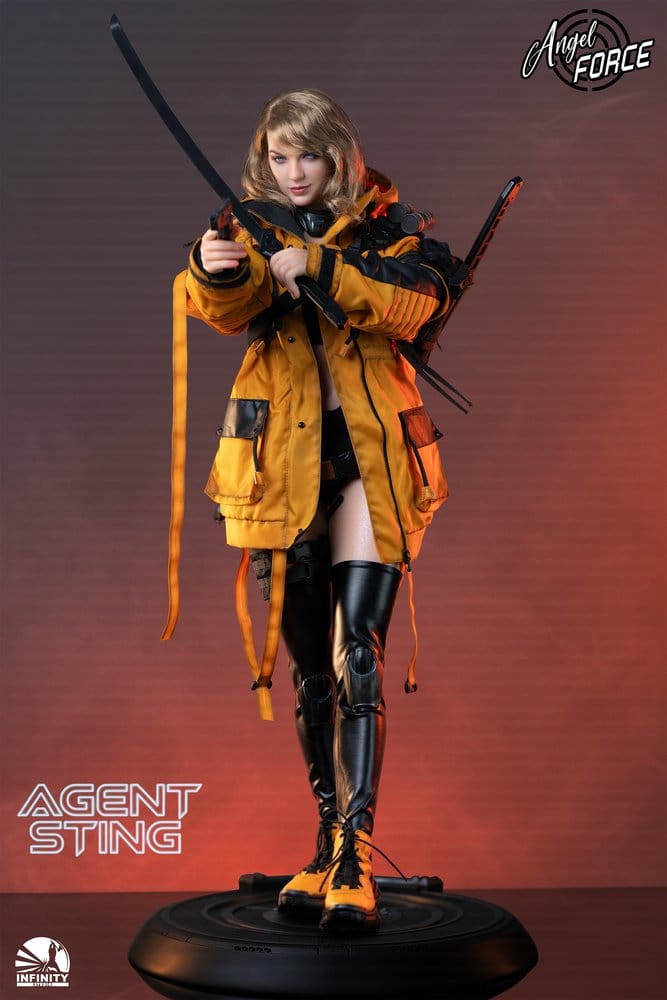 Angel Force Silicone Action Figure 1/3 Agent Sting 70 cm