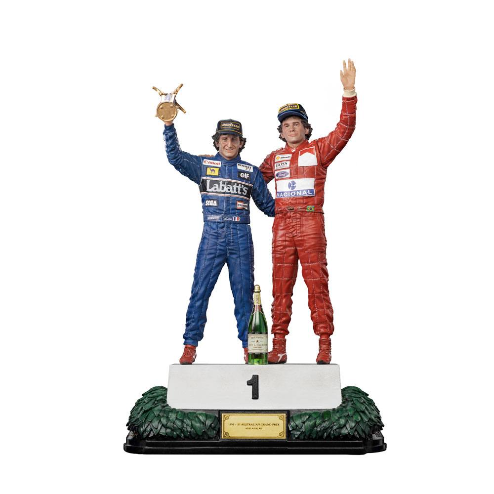 Ayrton Senna Deluxe Art Scale Statue 1/10 Alain Prost & Ayrton Senna (The Last Podium 1993) 27 cm