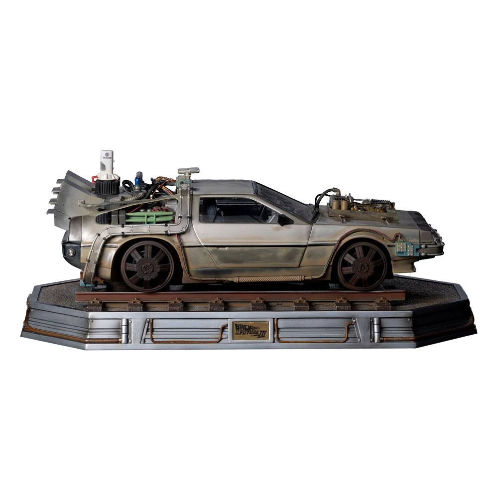 Back to the Future III Art Scale Statue 1/10 DeLorean 57 cm - Damaged packaging