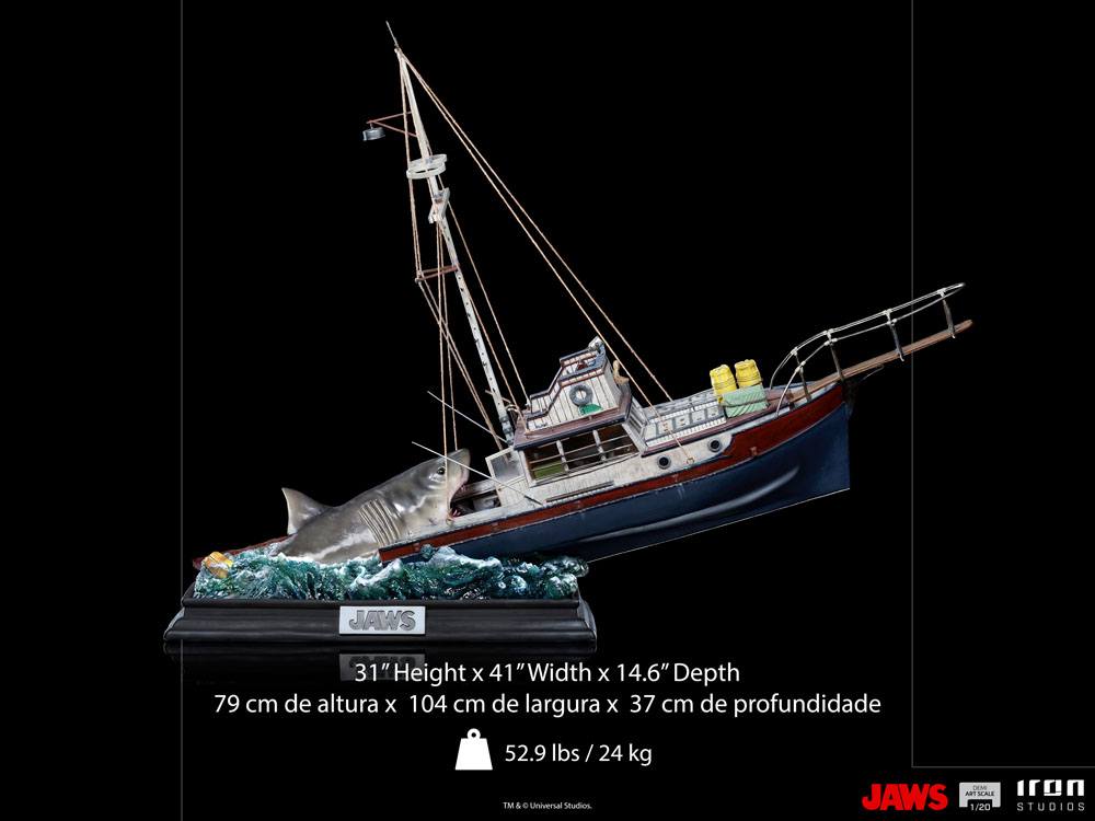 Jaws Demi Art Scale Statue 1/20 Jaws Attack 104 cm