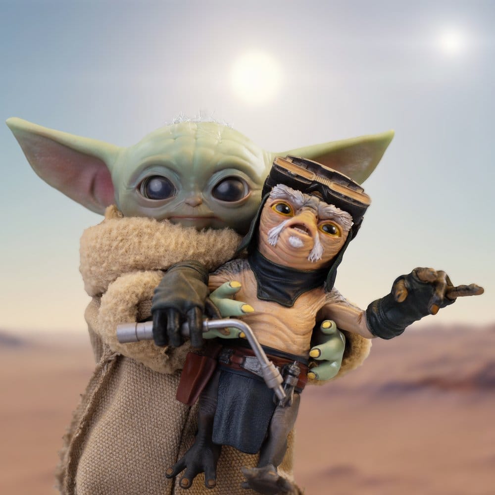 The Mandalorian & Grogu Grogu Collection Statue Grogu No Squeezy