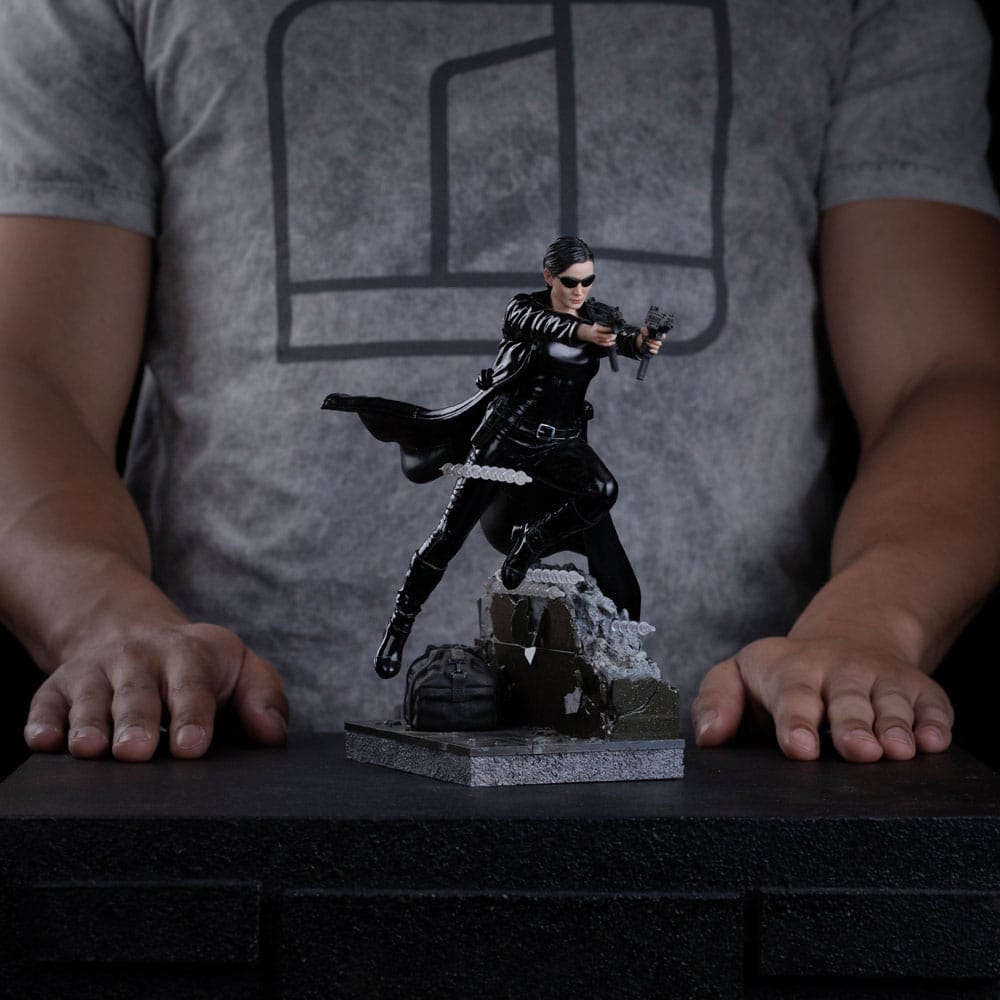 The Matrix Art Scale Statue 1/10 Trinity 22 cm