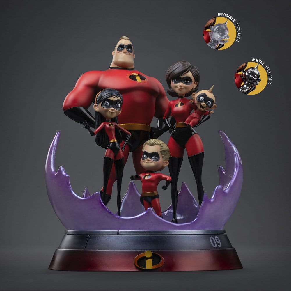 The Incredibles Art Scale Diorama 1/10 The Incredibles 25 cm
