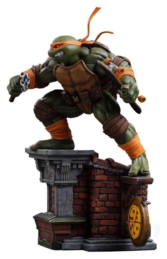 Teenage Mutant Ninja Turtles Art Scale Statue 1/10 Michelangelo Unleashed 24 cm