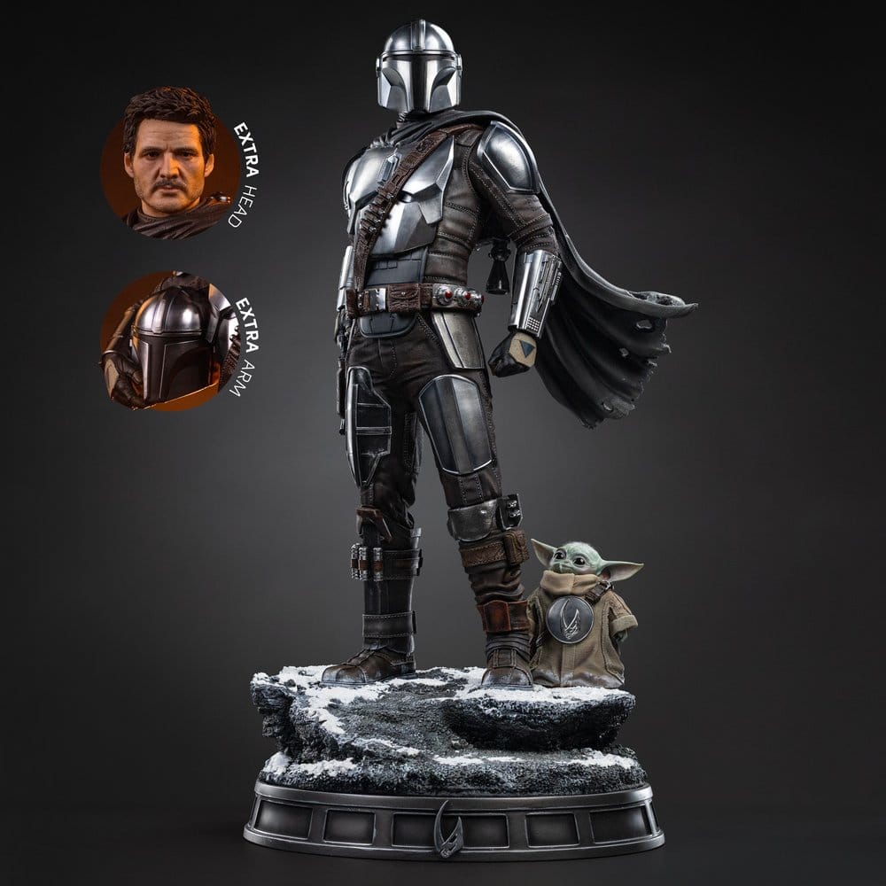 The Mandalorian & Grogu Legacy Replica Statue 1/4 The Mandalorian and Grogu 57 cm