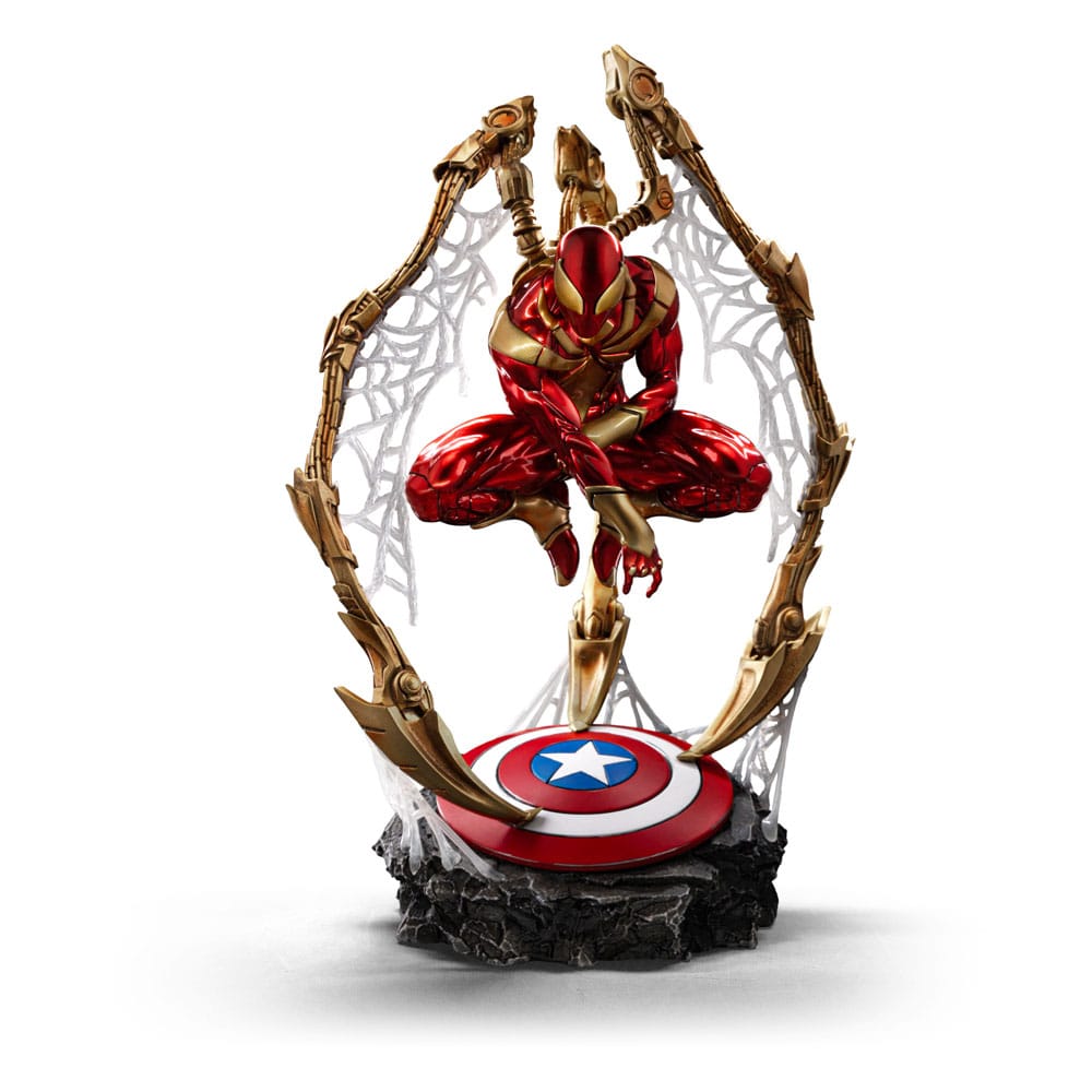 Marvel Art Scale Deluxe Statue 1/10 Spider-man Iron Armor Comics (CCXP Exclusive 2024) 24 cm