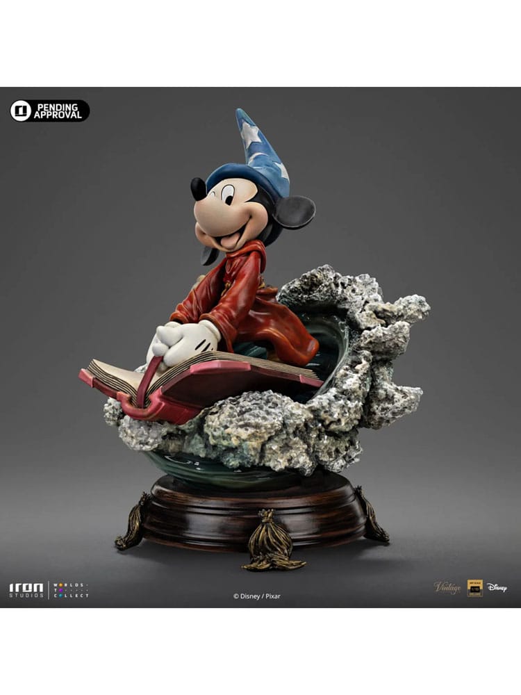 Disney Classics Vintage Collection Deluxe Art Scale Statue 1/10 Sorcerer Mickey 28 cm