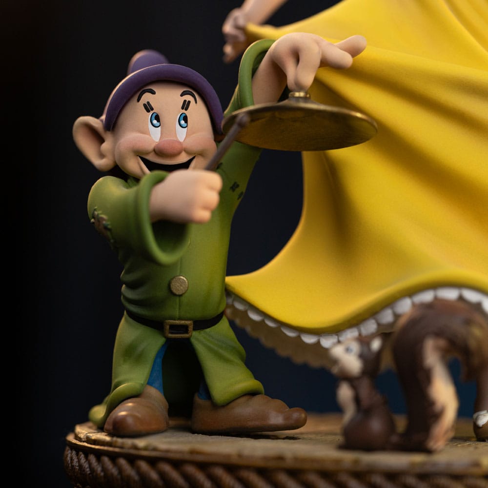 Snow White and the Seven Dwarfs Art Scale Statue 1/10 Snow White and Dopey 21 cm