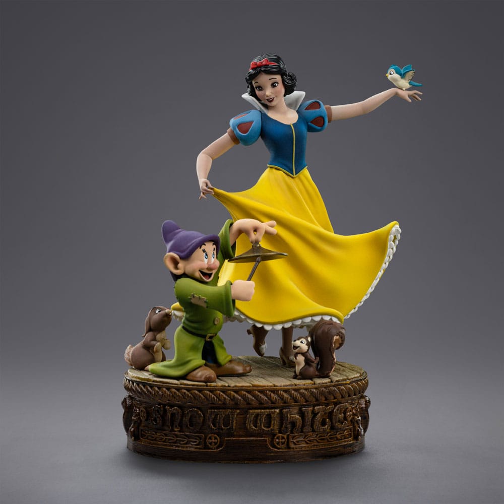Snow White and the Seven Dwarfs Art Scale Statue 1/10 Snow White and Dopey 21 cm