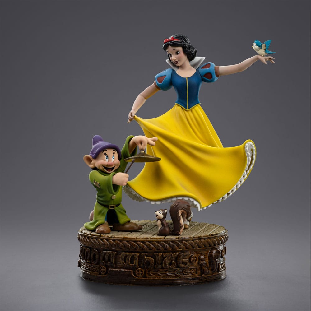 Snow White and the Seven Dwarfs Art Scale Statue 1/10 Snow White and Dopey 21 cm
