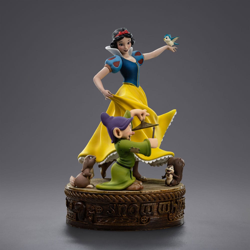 Snow White and the Seven Dwarfs Art Scale Statue 1/10 Snow White and Dopey 21 cm