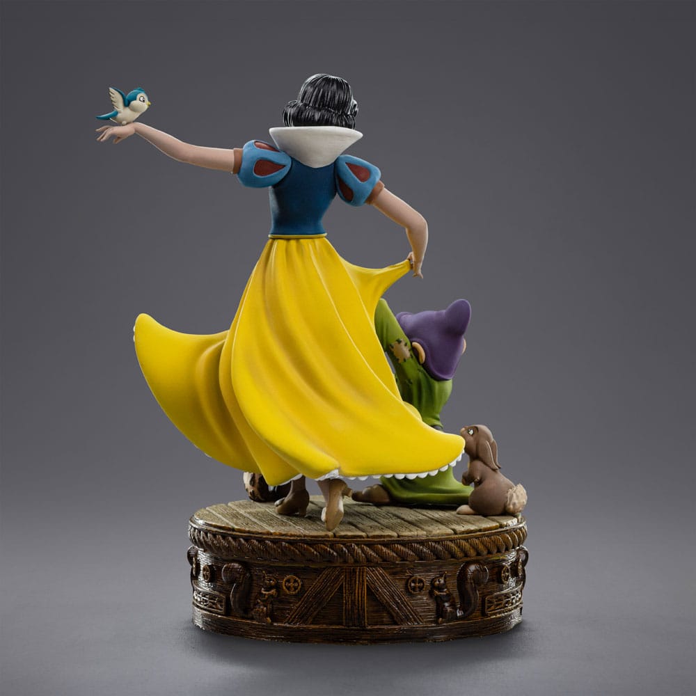 Snow White and the Seven Dwarfs Art Scale Statue 1/10 Snow White and Dopey 21 cm