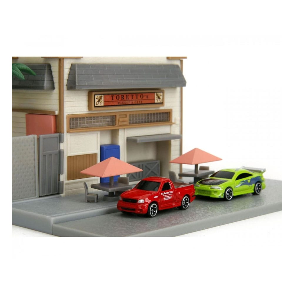 Fast & Furious Nano Metalfigs Nano Scene Toretto´s Café
