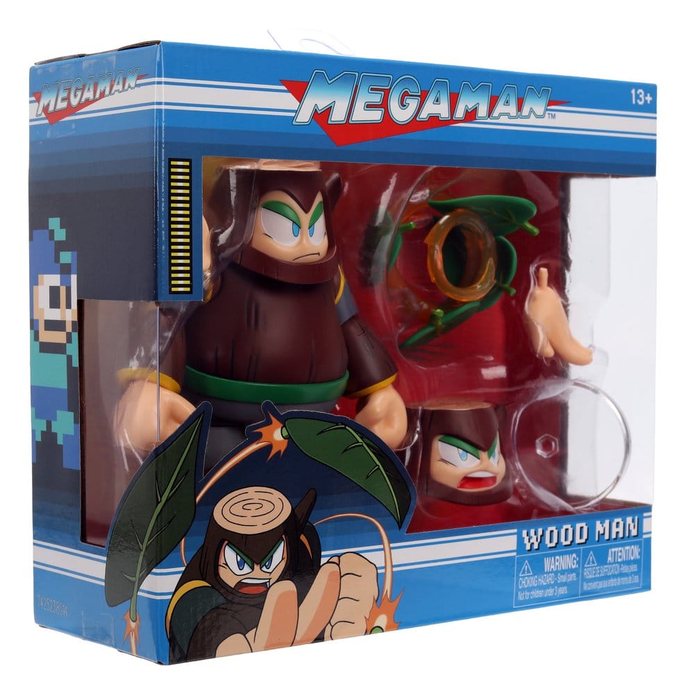Mega Man Action Figure Wood Man 11 cm