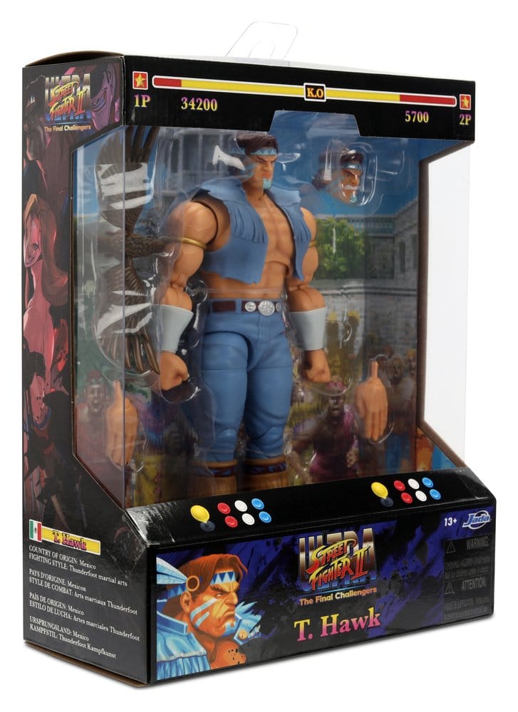Ultra Street Fighter II: The Final Challengers Action Figure 1/12 Hawk 20 cm