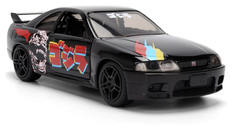 Godzilla Diecast Model 1:32 Nissan Skyline GT-R R33 Assortment (6)
