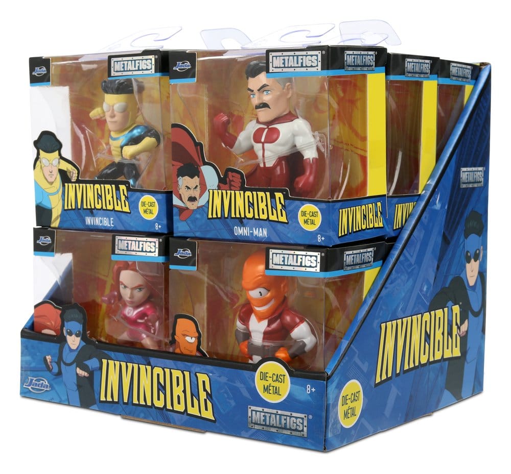 Invincible Mini Figures Wave 1 6 cm Display (12)