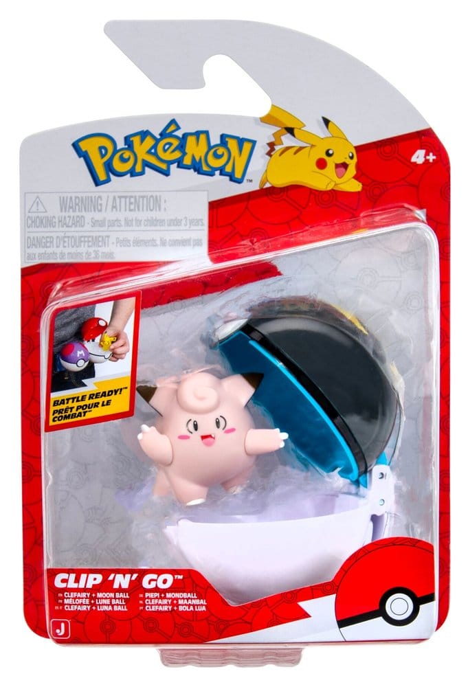 Pokémon Clip 'n' Go Minifigures Poké Balls ver. 22 Assortment (6)