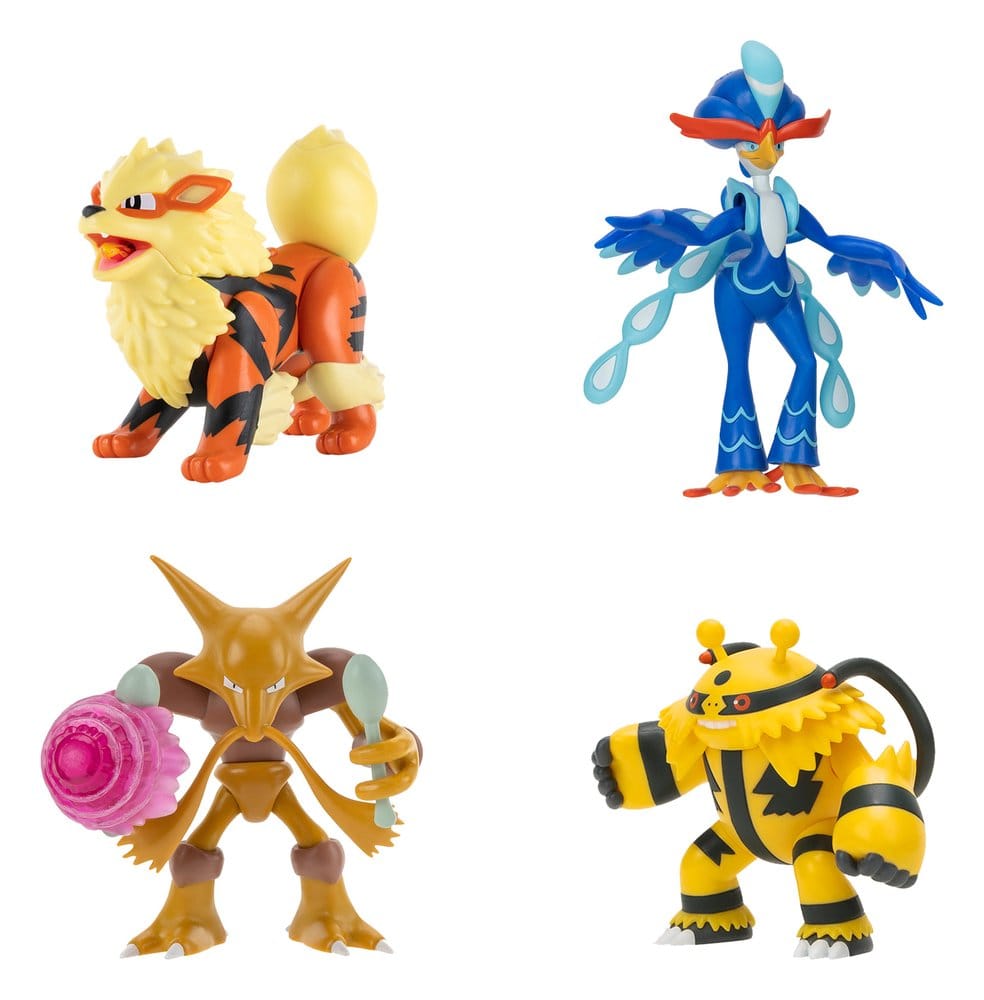 Pokémon Battle Feature Figure Action Figure ver. 20 Assortment (4)