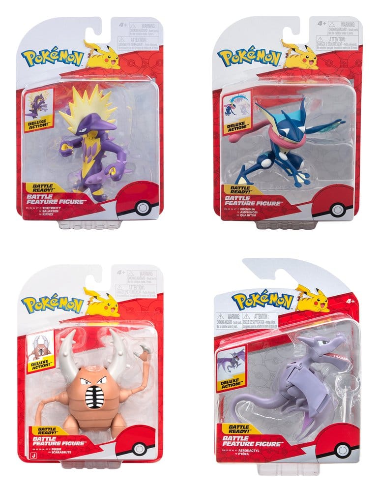 Pokémon Battle Feature Figure Action Figure ver. 23 Assortment (4)