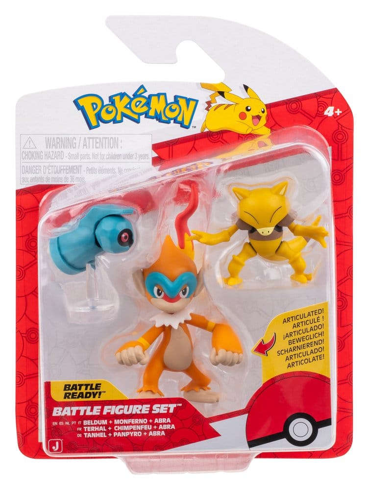 Pokémon Battle Figure Action Figures 3-Pack ver. 25 Assortment (4)