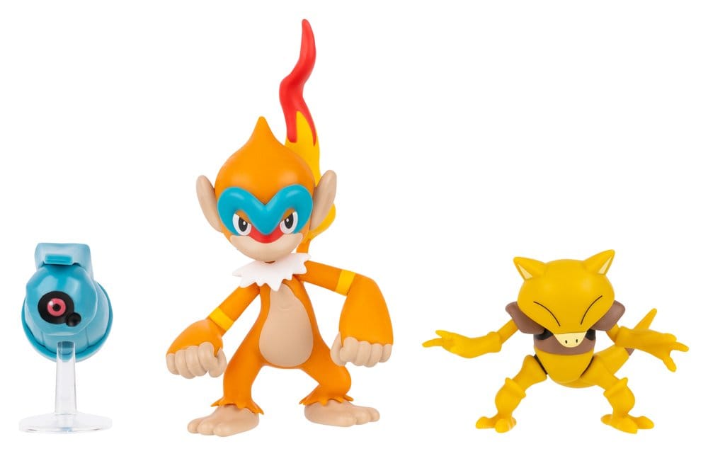 Pokémon Battle Figure Action Figures 3-Pack ver. 25 Assortment (4)