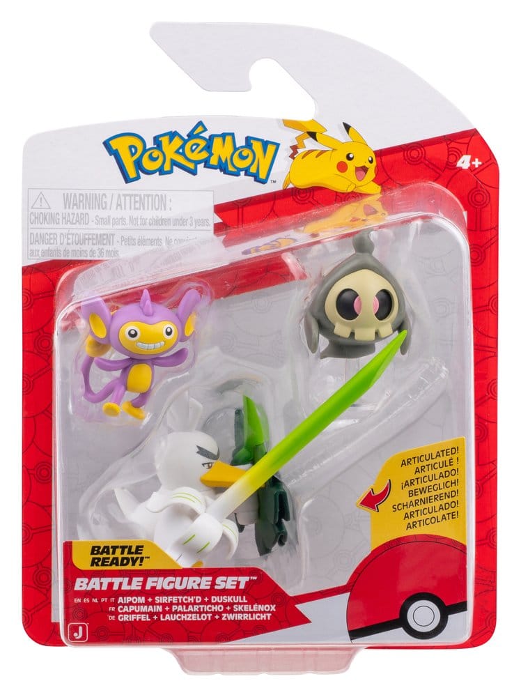 Pokémon Battle Figure Action Figures 3-Pack ver. 25 Assortment (4)