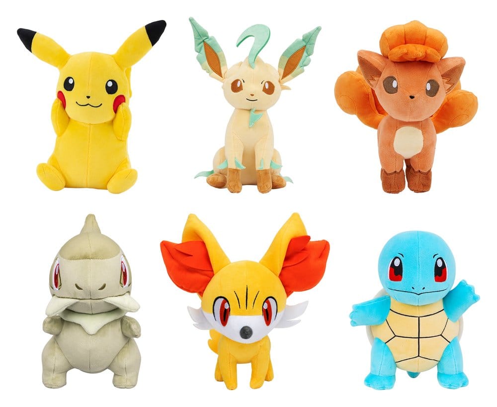 Pokémon Plush Figure 20 cm Assortment (6)