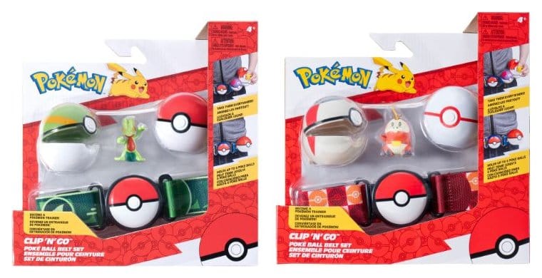 Pokémon Clip 'n' Go Belt Set ver. 20 Assortment (4)